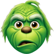 Grinch sticker