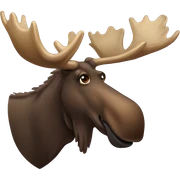 Moose sticker