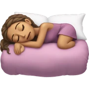 Ariana Grande sleeping sticker