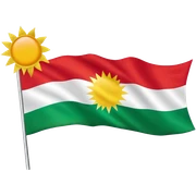 Kurdistan flag  sticker