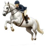 Jumping Horse sticker