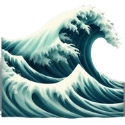 wave sticker
