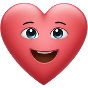 love heart sticker