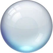 crystal ball sticker