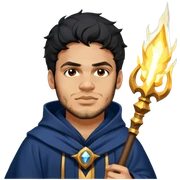 Stormcaller Wizard sticker
