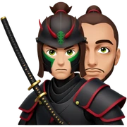 Shadow Samurai sticker