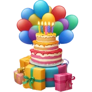 BIRTHDAY sticker