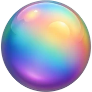 single bubble sticker