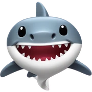 hello kitty shark sticker