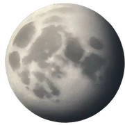 moon  sticker