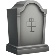 gravestone sticker