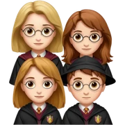 Harry Potter Hermione ron sticker