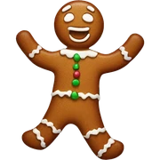 gingerbreadman sticker