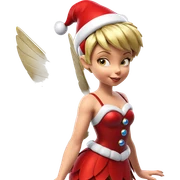 christmas fairy with wings sticker