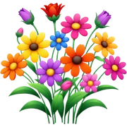 Flowers sticker