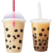 Bubble tea sticker
