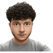 portrait of a male chef sticker