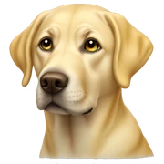 Yellow lab sticker