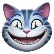Cheshire Cat  sticker
