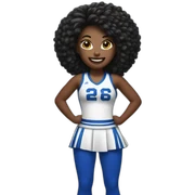 cheerleader sticker