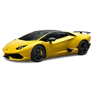 yellow lamborghini svj sticker