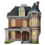 Victorian house  sticker