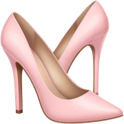Pastel pink heels  sticker