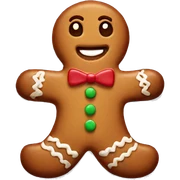Gingerbread sticker