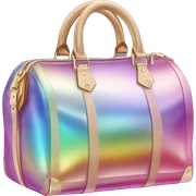 Iridescent Louis Vuitton bag sticker