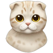 Scottish fold sticker