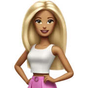 barbie sticker