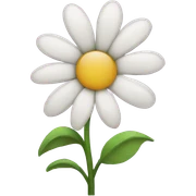 Flower sticker