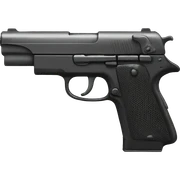 Pistol sticker