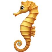 Seahorse sticker