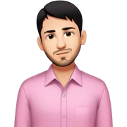 male, wearing a rosa formal shirt sticker