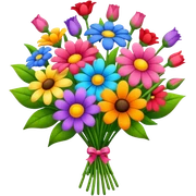 bouquet of flowers  sticker
