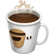 Coffee sticker