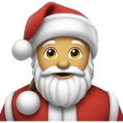 santa claus sticker