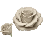 Shakespeare Roses flowers, Shakespeare made of newspaper cuttings, roses flowers sticker
