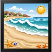 Playa  sticker
