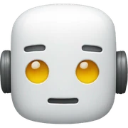 plastic chatbot sticker
