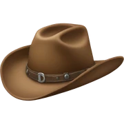 cowboy hat sticker