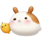 Molang and Piu piu sticker