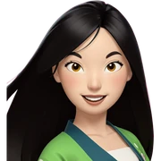 smiling girl in japanese attire sticker