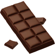 chocolate sticker
