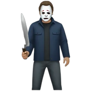 michael myers drunk sticker