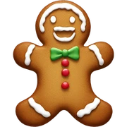 gingerbread cookie sticker