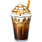 Iced coffee sticker