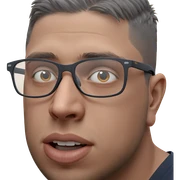 realistic portrait of a man sticker