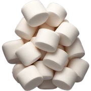 Group of marshmallows sticker
